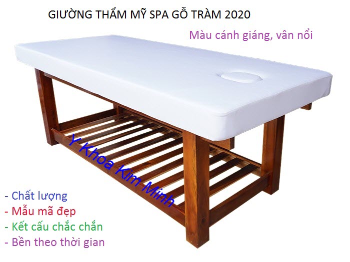 Noi san xuat ban giuong tham my spa go tram mien Tay tai Tp Ho Chi Minh - Y khoa Kim Minh