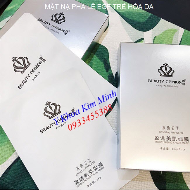 Mặt nạ pha lê trắng sáng da EGF Crystal Mask - Y khoa Kim Minh 0933455388