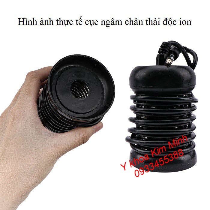Cục ngâm chân của máy thải độc ion 6 trong 1 - Y khoa Kim Minh