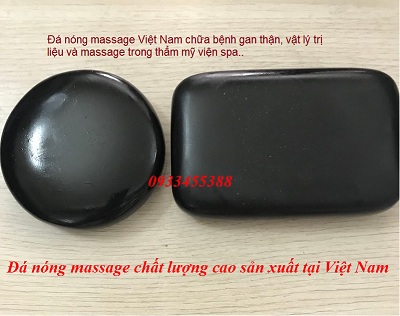 Đá massage nóng mang năng lượng sản xuất tại Việt Nam - Y khoa Kim Minh Đá masage nóng Ovan chữ nhật sản xuất tại Việt Nam chất lượng tốt - Y khoa Kim Minh