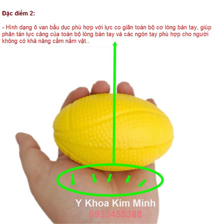 Dac diem 2 banh bong tap manh tay cho nguoi sau tai bien - Y Khoa Kim Minh