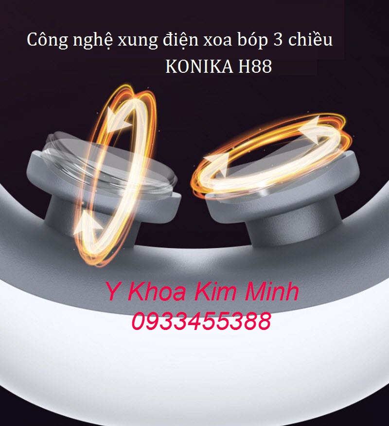 Công nghệ châm cứu xung điện xoa bóp 3 chiều