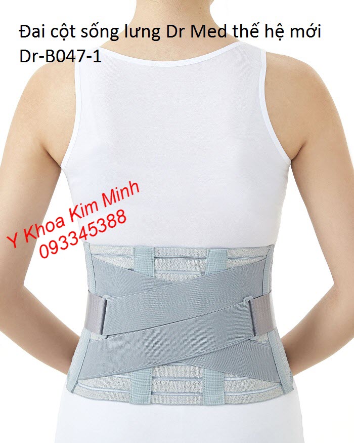 Đai cột sống lưng cho người thoát vi đĩa đệm nhập khẩu Hàn Quốc Dr Med Dr-B047-1