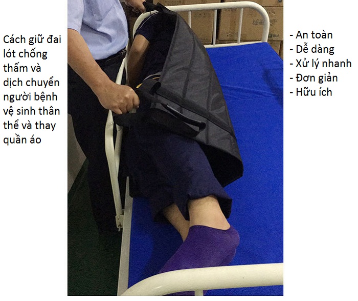 Dai lot chong tham ve sinh ngoi benh tai giuong ban o dau? - Y Khoa Kim Minh