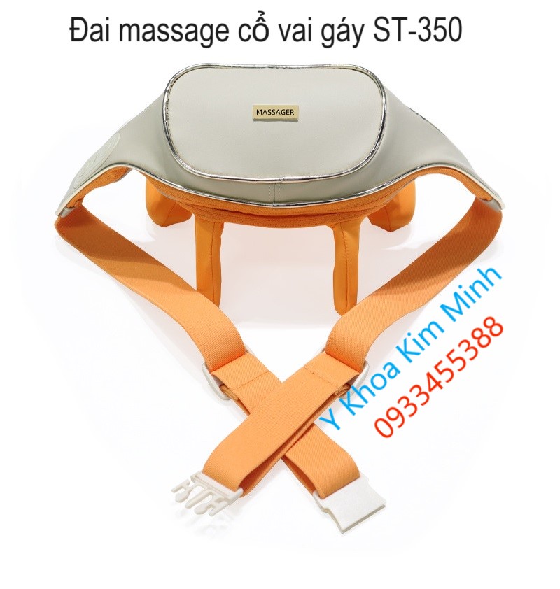 Đai massage trị đau cổ vai gáy, thoái hóa cột sống cổ ST-350