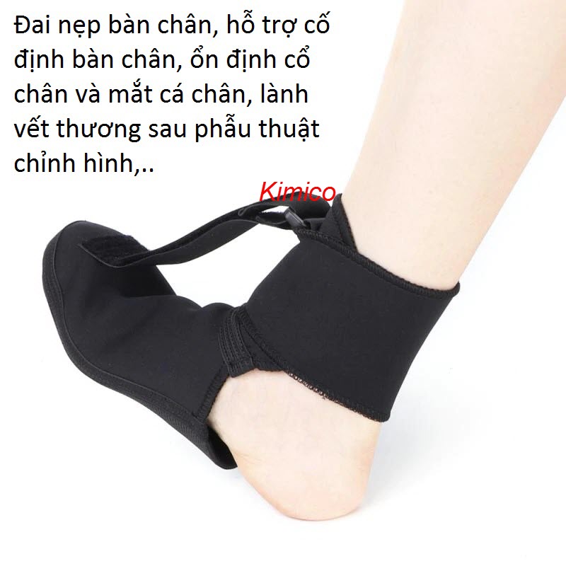 Đai nẹp bàn chân, đai giữ ổn định mắt cá chân sau phẫu thuật - Y Khoa Kim Minh
