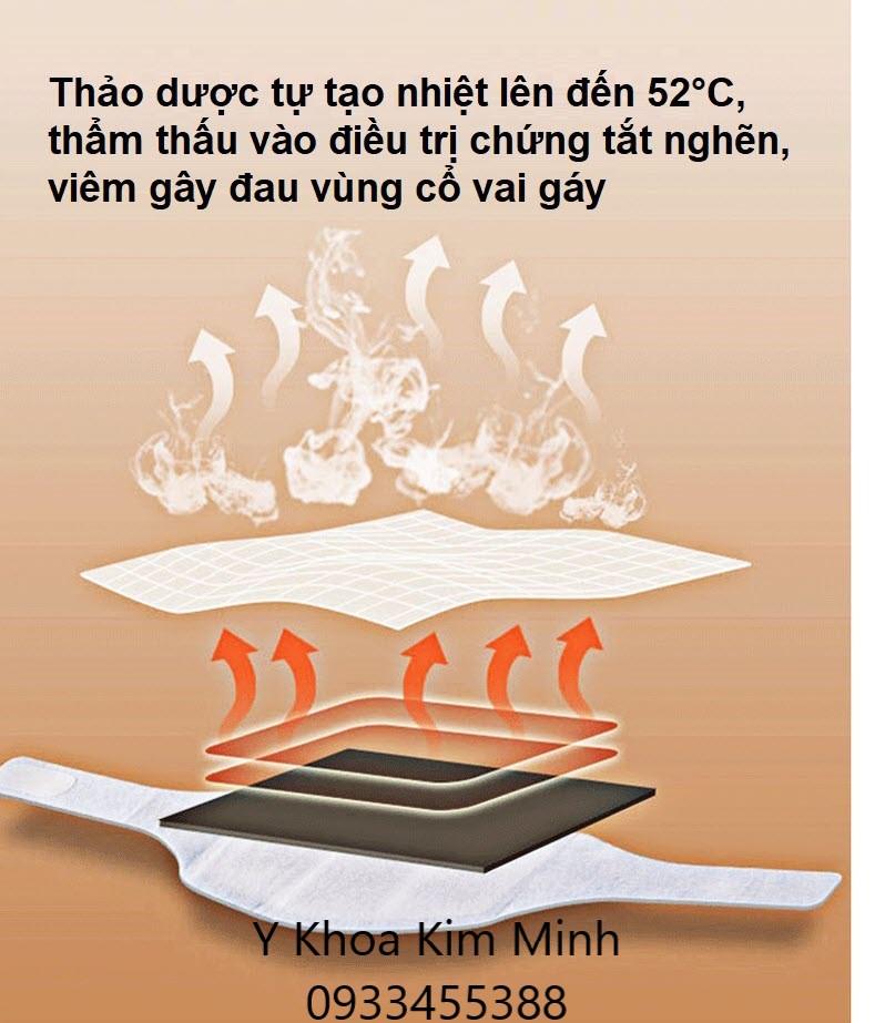 Tính năng của đai thảo dược trị đau cổ vai gáy