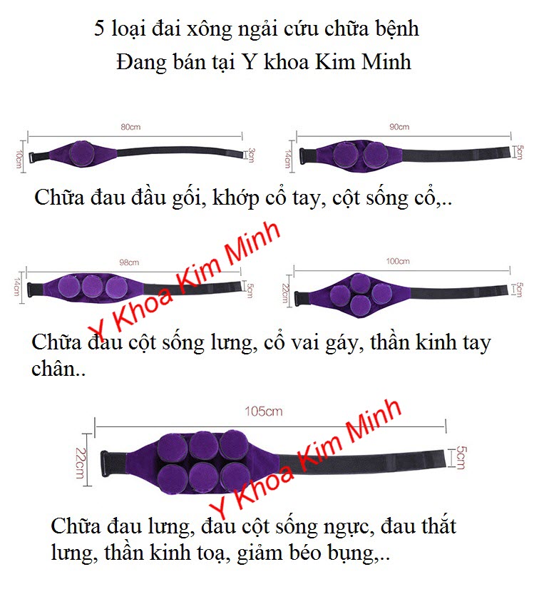 Cái loại đai xông ngải cứu đang bán tại Y Khoa Kim Minh