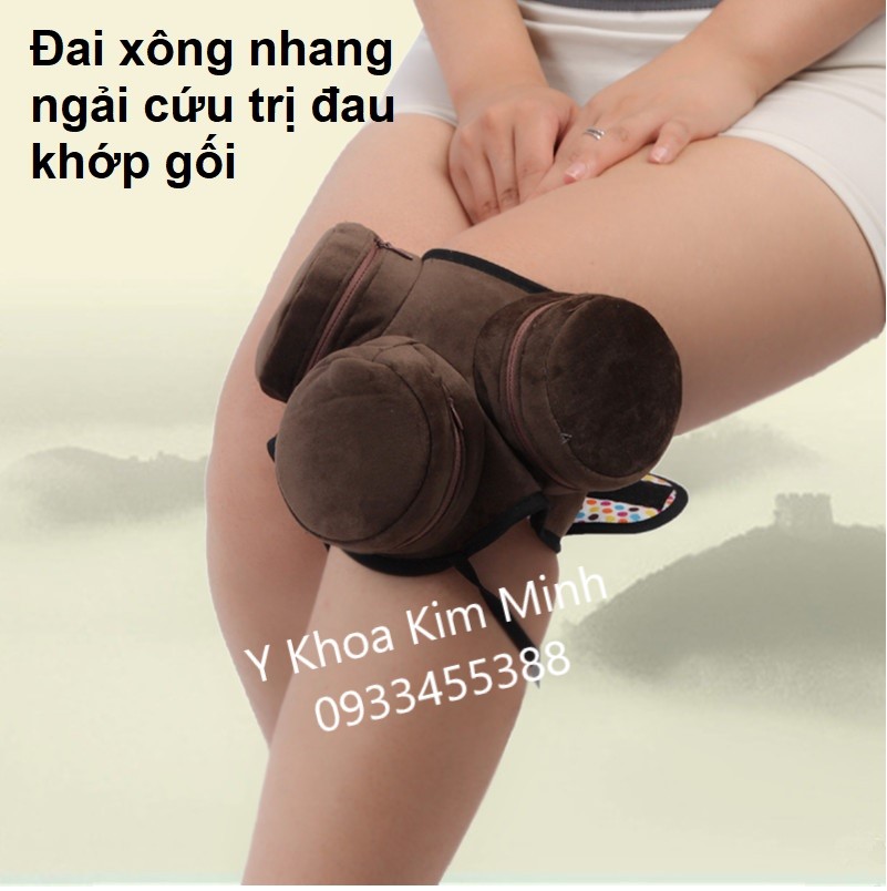 Đai xông nhang ngải cứu trị đau khớp gối