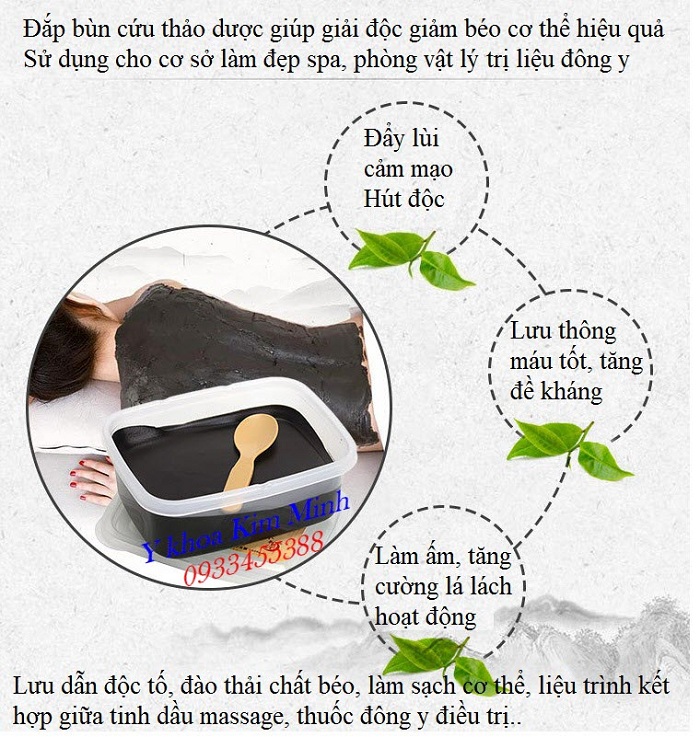 Đắp bùn cứu giảm béo kết hợp trị liệu cơ xương khớp giúp tăng đề kháng và làm đẹp da - Y khoa Kim Minh