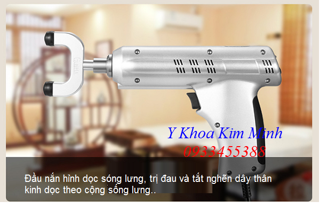 Đầu điều trị của máy bắn sóng xung kích mini Shockwave Ginha - Y khoa Kim Minh 0933455388