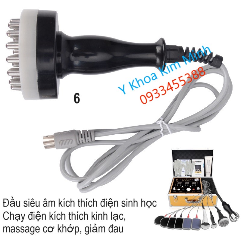 Đầu điêu trị điện sinh học có hồng ngoai của máy chạy điện sinh học DDS-9
