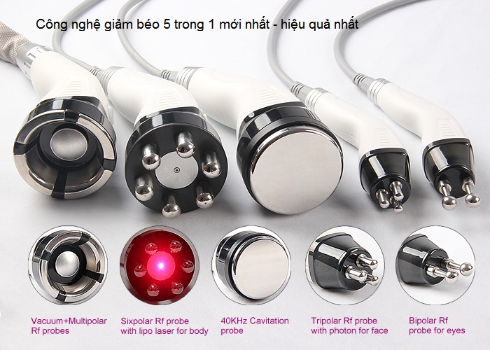 Bán máy giảm béo cao cấp siêu âm hội tụ Cavitation 40K RF KU551 Y Khoa Kim Minh