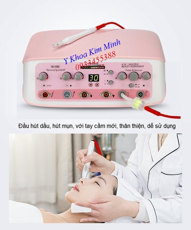 Dau hut mun, ong hut mun cua may cham soc da mat - Y Khoa Kim Minh