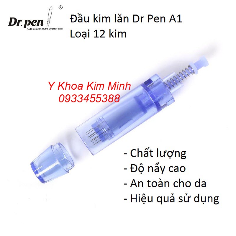 Đầu kim lăn máy Dr Pen các Spa Thẩm Mỹ VIện hay sử dụng