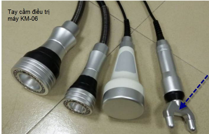 Thiet bi dieu tri dau cot song lung co 4 chuc nang KM-06 ban tai Kim Minh tp hochiminh 0933455388