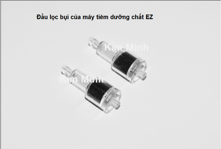 Đầu lọc bụi bằng nhựa máy tiêm EZ - Y Khoa Kim Minh Dau loc bui bang nhua cua may tiem duong chat EZ - Y Khoa Kim Minh