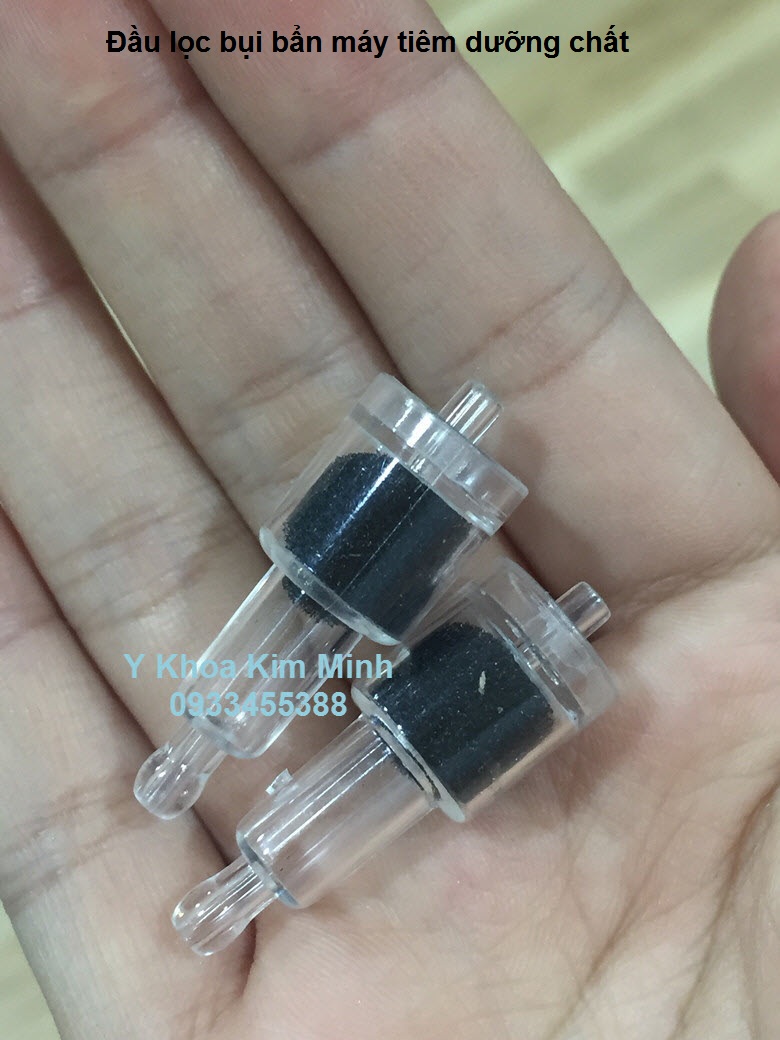 Dau loc khi bui ban may tiem duong chat EZ injector Y Khoa Kim Minh