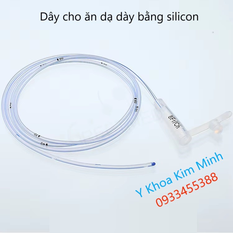 Dây cho ăn, ống cho ăn bằng silicon có nắp, dùng cho trẻ em