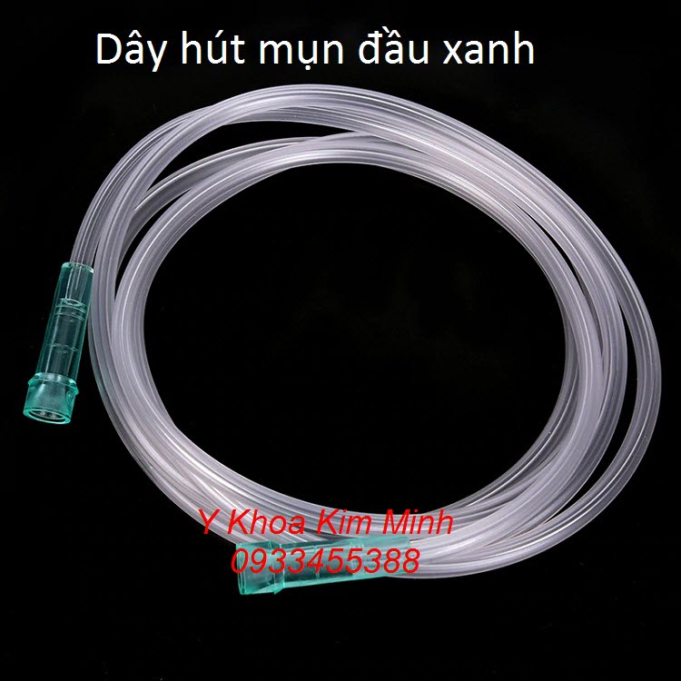 Dây hút mụn đầu xanh nhựa PVC dùng trong y tế