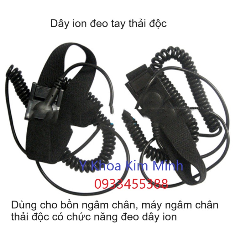 Dây đeo tay thải độc ion dùng cho máy ngâm chân thải độc