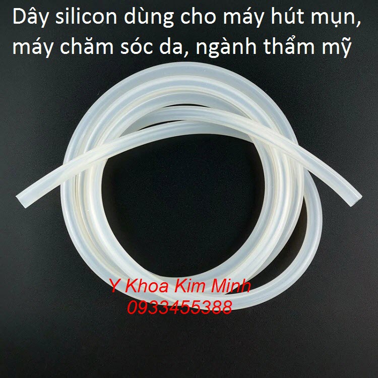 Dây ống silicon dùng cho máy chăm sóc da, máy hút mụn