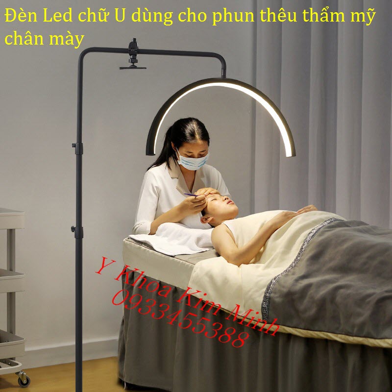 Đèn Led chữ U dùng cho phun thêu thẩm mỹ chân mày