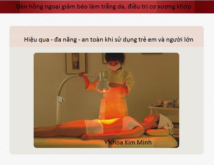 Đèn ánh sáng hồng ngoại giảm béo