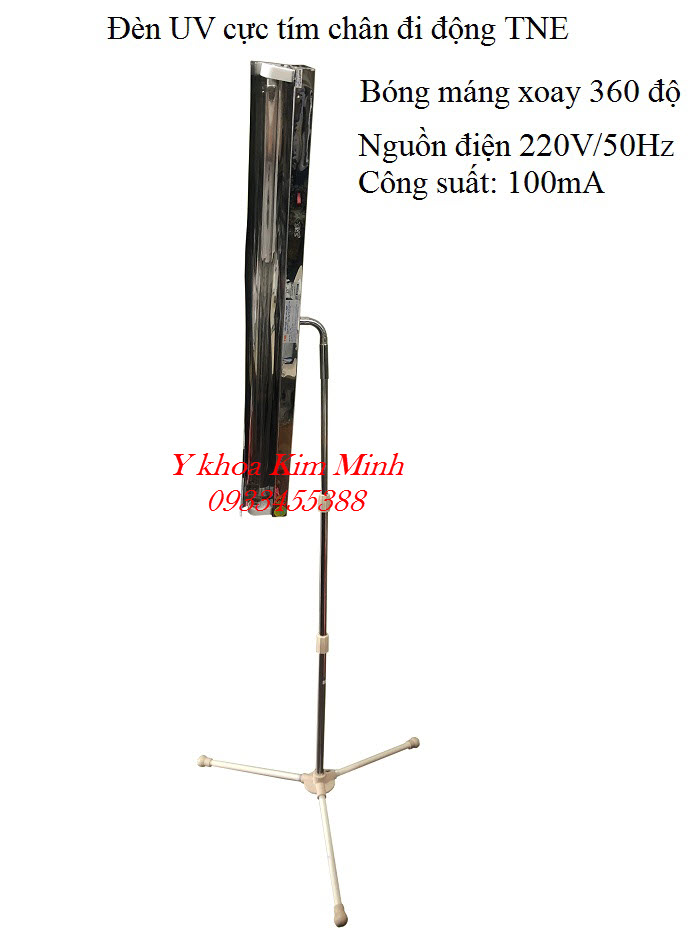 Đèn UV chiếu tia cực tím tiệt trùng phòng, sát khuẩn với nguồn sáng bước sóng 254nm có hiệu quả hơn - Y khoa Kim Minh