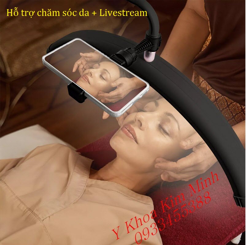 Đèn chữ U chắm sóc da mặt có hỗ trợ livestream