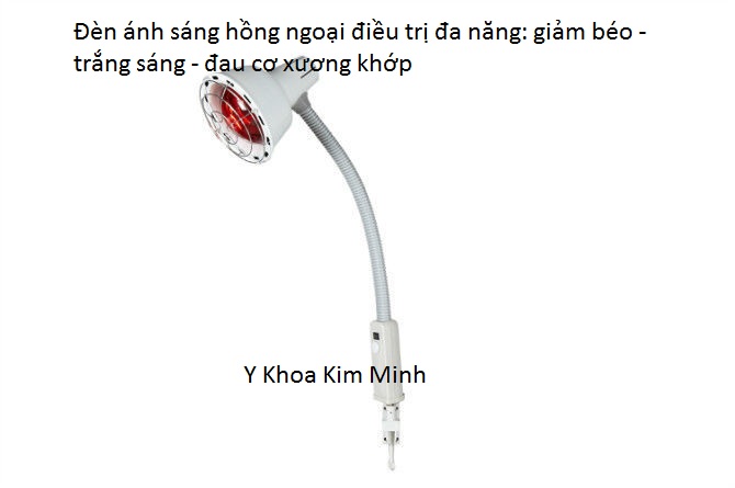 Đèn hồng ngoại điều trị giảm đau cơ xương khớp làm trắng sáng giảm béo cơ thể