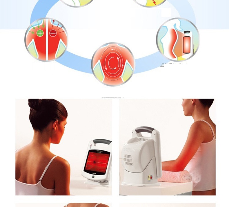 Đèn vật lý trị liệu hồng ngoại philips HP3621