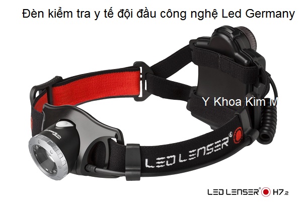 Đèn đội đầu khám tổng quát Led Lenser H7.2 Y Khoa Kim Minh