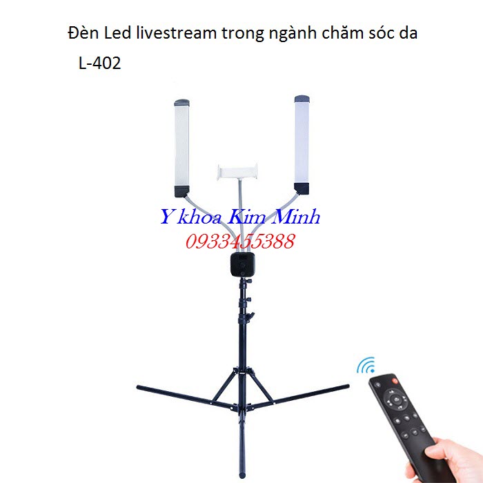 Đèn Led Livestream dùng cho spa, thẩm mỹ viện L-402 - Y khoa Kim Minh