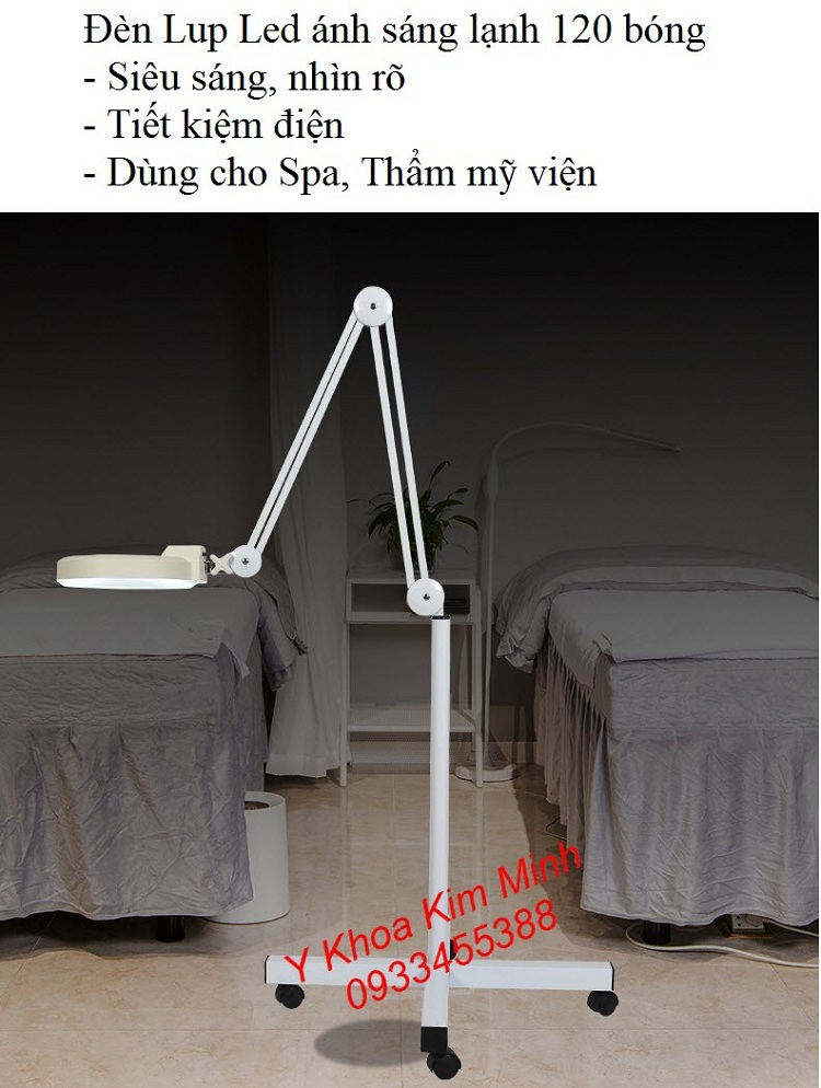 Đèn Lup Led kiểm tra da ánh sáng lạnh - Y khoa Kim Minh