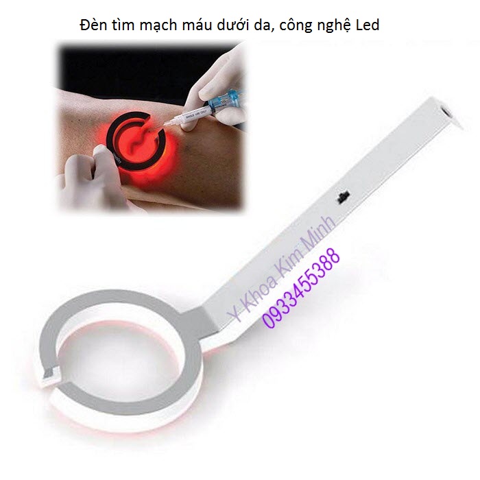 Đèn truy tìm mạch máu dưới da Led SV-99 - Y Khoa Kim Minh Đèn tìm mạch máu dưới da dùng cho y tế SV-99 - Y Khoa Kim Minh