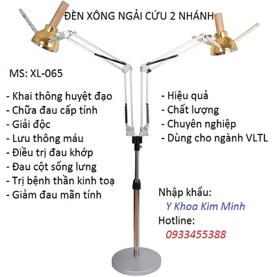 Đèn xông ngải cứu Y Khoa Kim Minh