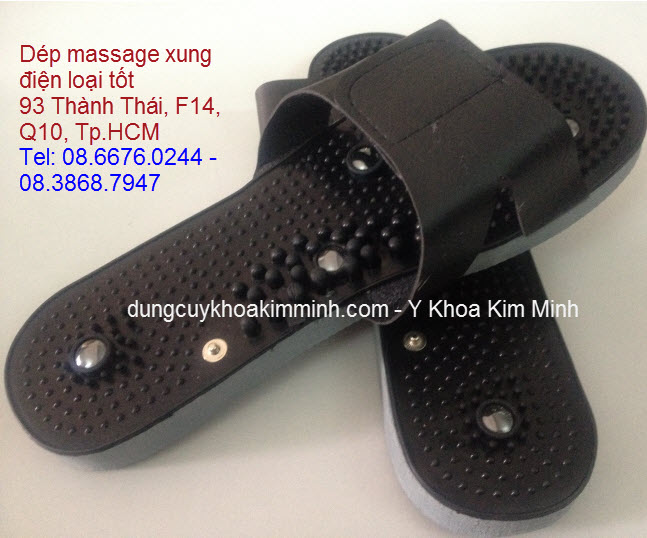 Dép massage máy xung điện