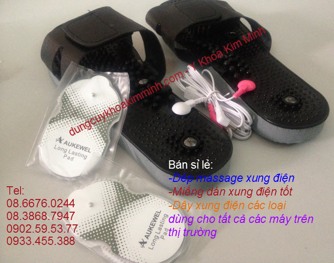 miếng d&aacute;n xung dien v&agrave; d&eacute;p massage xung điện m&aacute;y trị liệu gi&aacute; sỉ