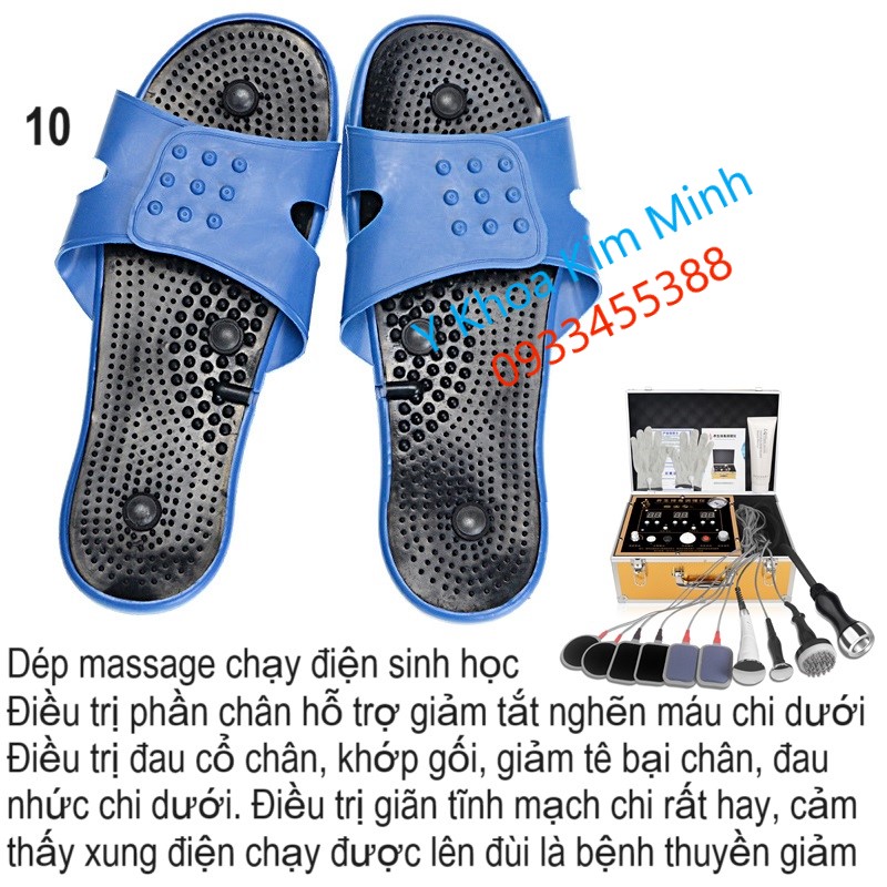 Dép mát xa xung chạy điện sinh học máy DDS-9