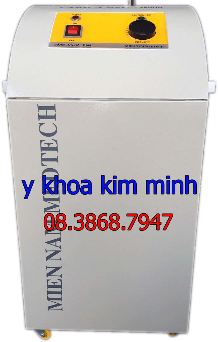 Ban may hut khoi khu mui dong trong phong phau thuat cat dot laser co2 Y khoa Kim Minh