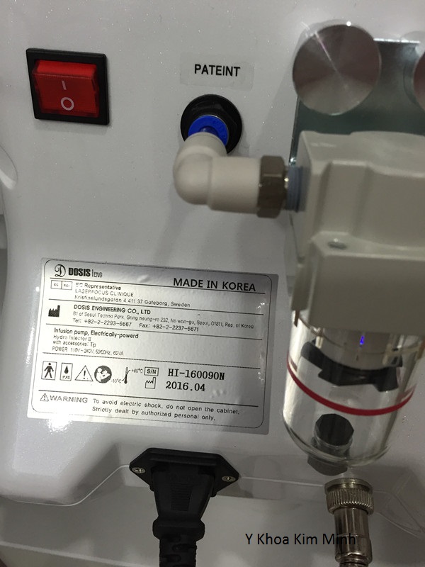Dia chi ban may bom tiem han quoc Hydro Injector Han quoc Y Khoa Kim Minh