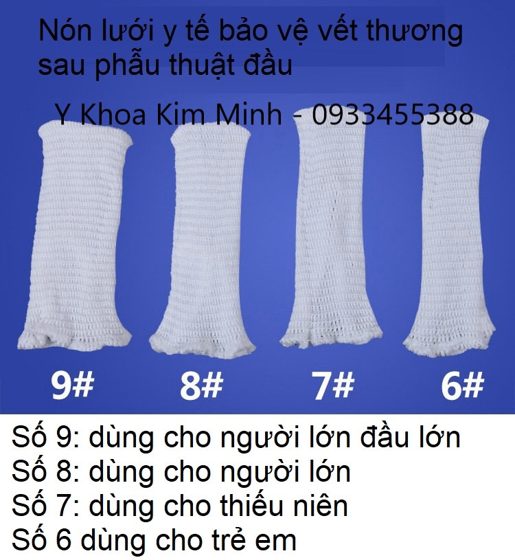 Nón lưới y tế trùm đầu dùng cho người bệnh bán ở Tp.HCM