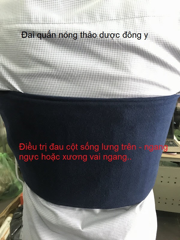 Điều trị đau cột sống, đau thắt lưng, thoái hóa đốt sống cổ bằng đai quấn nóng thảo dược đông y - Y Khoa Kim Minh 0933455388