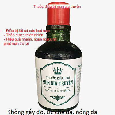Điều trị mụn bằng thuốc đông y gia truyền chống viêm, làm khô nhân mụn nhanh - Y Khoa Kim Minh