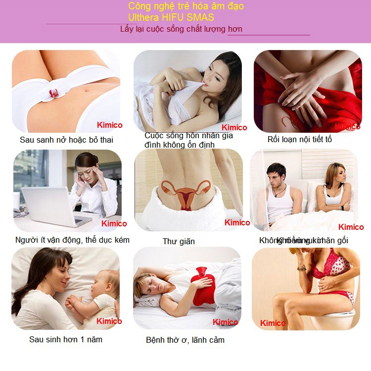 Điều trị trẻ hóa âm đạo bằng SMAS Ulthera HIFU V-258 - Y khoa Kim Minh Noi dieu tri tre hoa da am dao bang may HIFU Ulthera SMAS - Y khoa Kim Minh