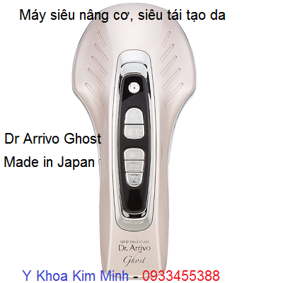 Dr Arrivo Ghost Japan, máy siêu nâng cơ, siêu tái tạo, làm mỏng thon gọn da bán tại Tp Hồ Chí Minh - Y Khoa Kim Minh