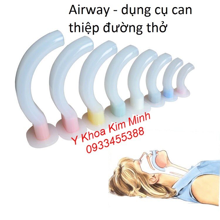 Dụng cụ đặt thông đường thở dùng cho người bệnh tai biến, liệt người, bệnh động kinh