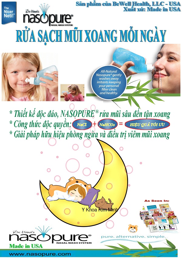 B&aacute;n dụng cụ rửa mũi ở đ&acirc;u, Y Khoa Kim Minh ph&acirc;n phối b&igrave;nh rửa xoang mũi