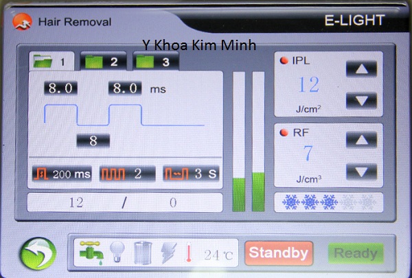 M&aacute;y triệt l&ocirc;ng c&ocirc;ng nghệ cao 2 trong 1 E-light KS-205